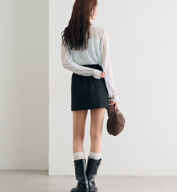 「スリットミニスカパン」|スカート|