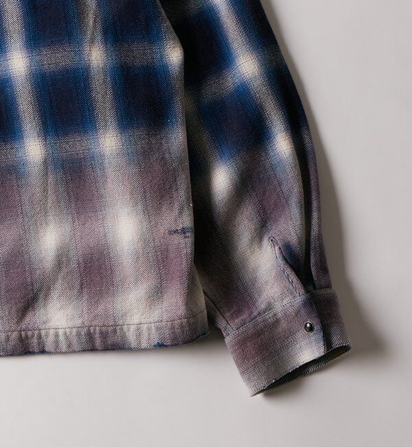  「【FromVintage】ダメージチェックシャツ」|シャツ・ブラウス|