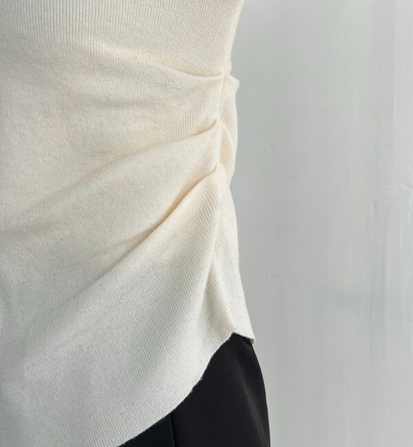  「1ポイントバイカラーニット」|ニット・セーター|