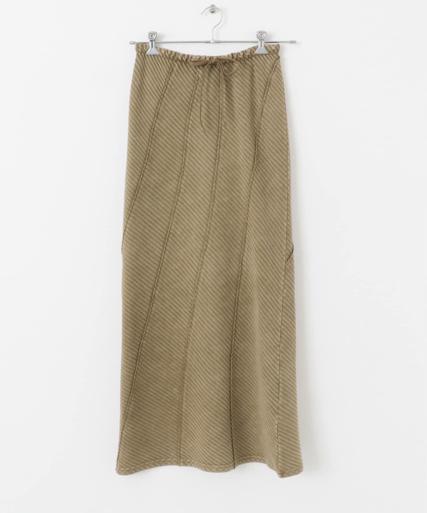 SENSE OF PLACE by URBAN RESEARCH「バイアスリブスカート」|スカート|