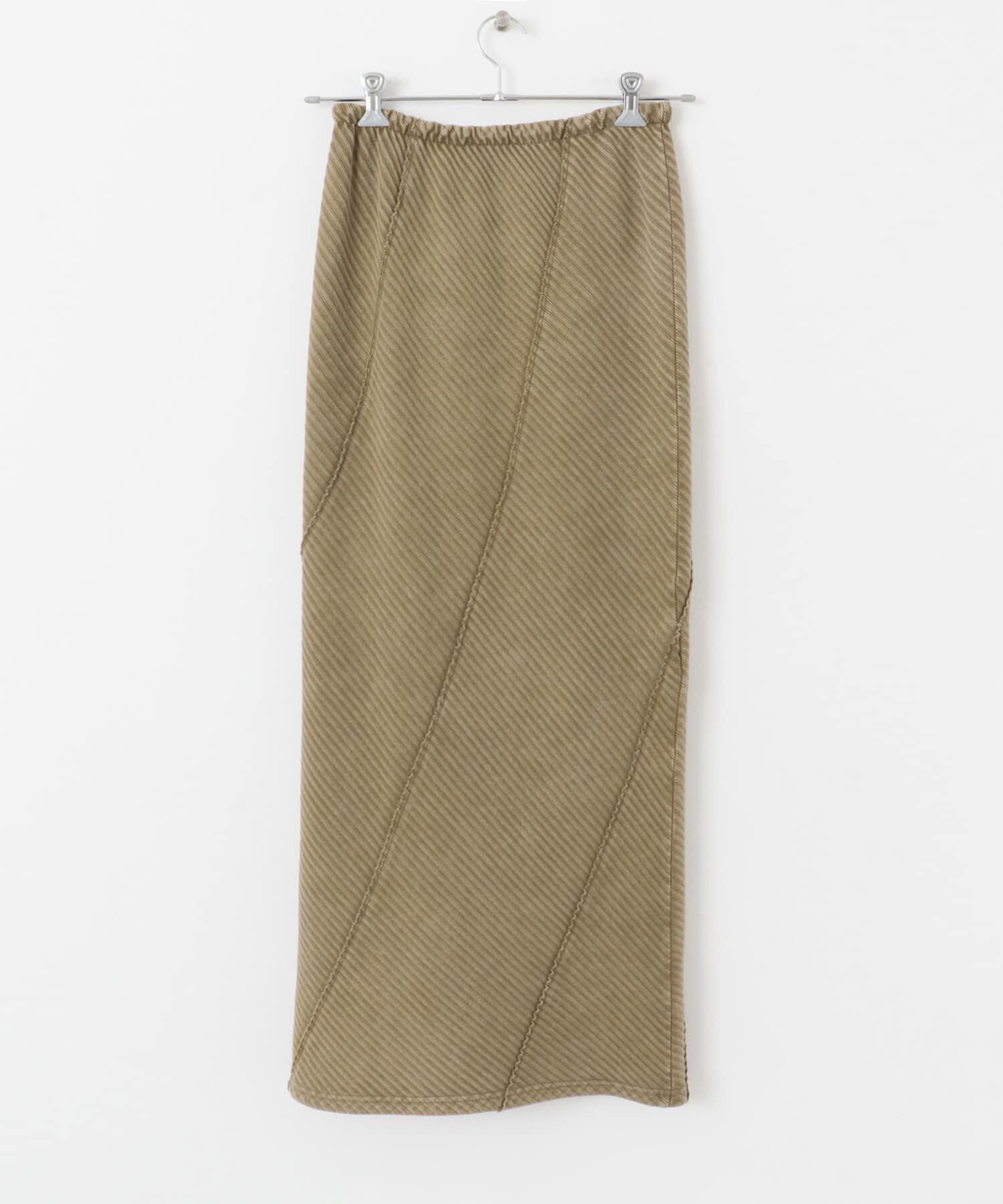 SENSE OF PLACE by URBAN RESEARCH「バイアスリブスカート」|スカート|