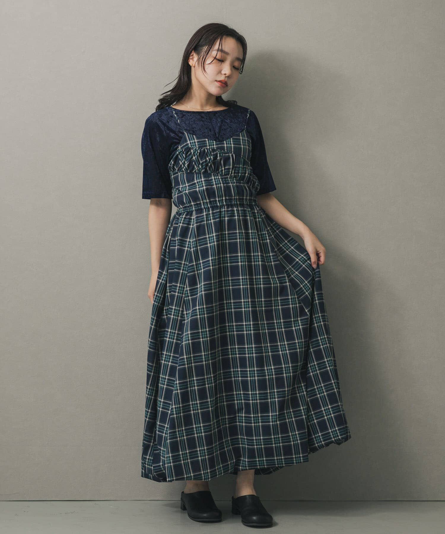 SENSE OF PLACE by URBAN RESEARCH「バルーンキャミワンピース」|ワンピース|