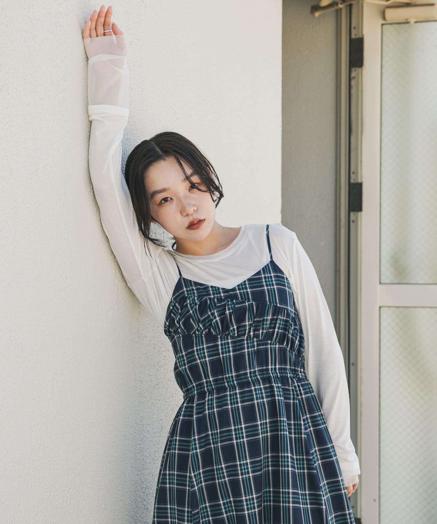 SENSE OF PLACE by URBAN RESEARCH「バルーンキャミワンピース」|ワンピース|