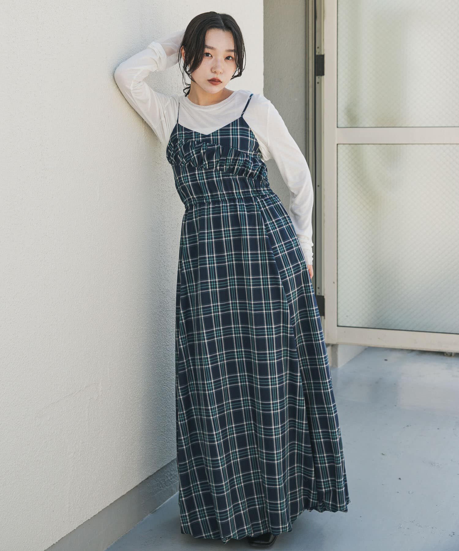 SENSE OF PLACE by URBAN RESEARCH「バルーンキャミワンピース」|ワンピース|