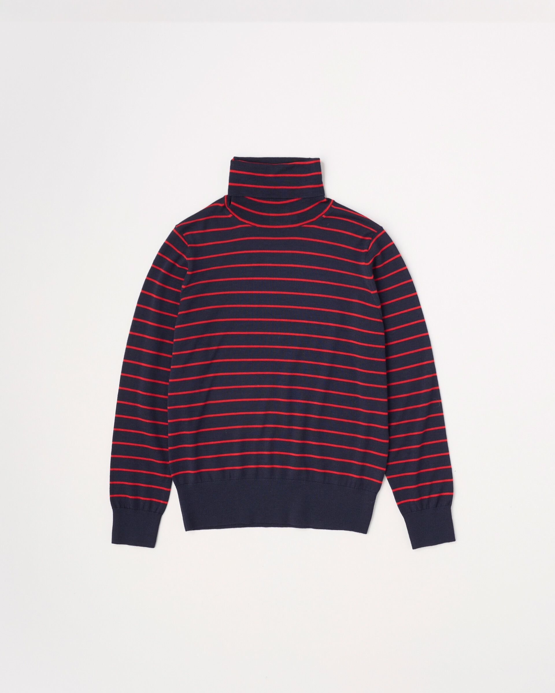 Traditional Weatherwear「BOOTLE」|ニット・セーター|ﾈｲﾋﾞｰ&times;ﾚｯﾄﾞ