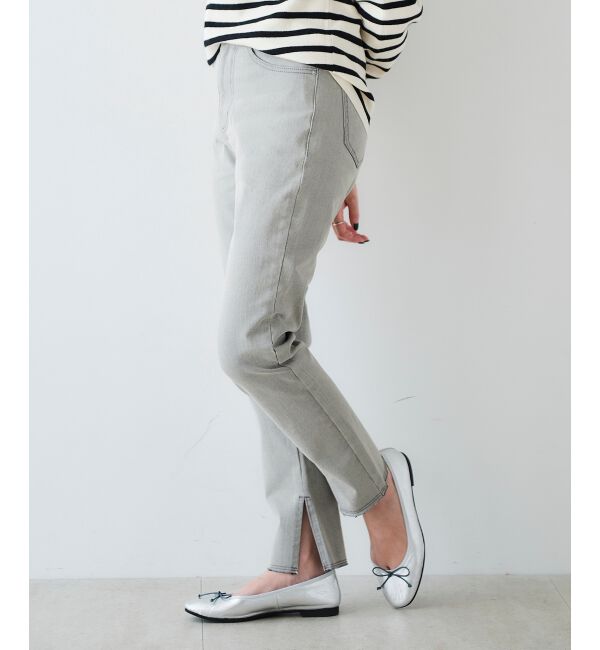  「2WAYストレッチデニムスリムパンツ」|デニム|