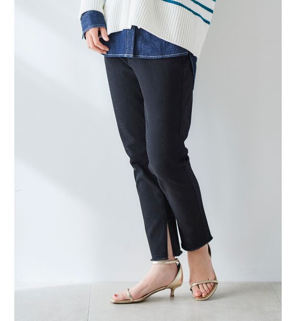  「2WAYストレッチデニムスリムパンツ」|デニム|