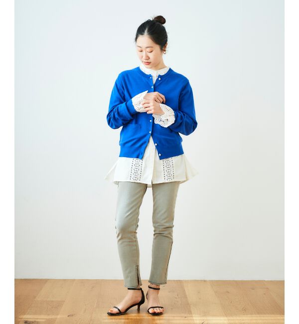  「2WAYストレッチデニムスリムパンツ」|デニム|