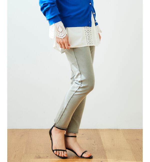  「2WAYストレッチデニムスリムパンツ」|デニム|