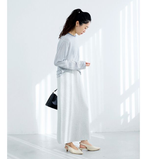  「シアーボーダーカットソー」|Tシャツ・カットソー|