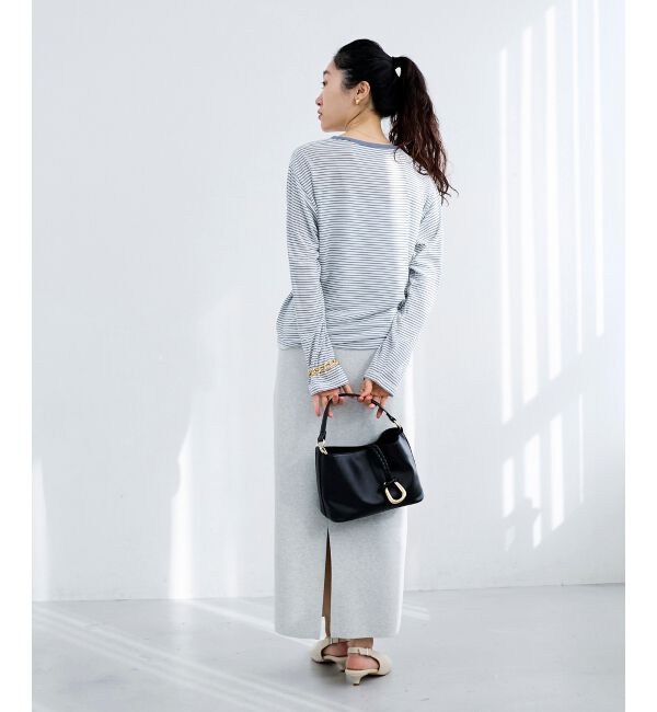  「シアーボーダーカットソー」|Tシャツ・カットソー|