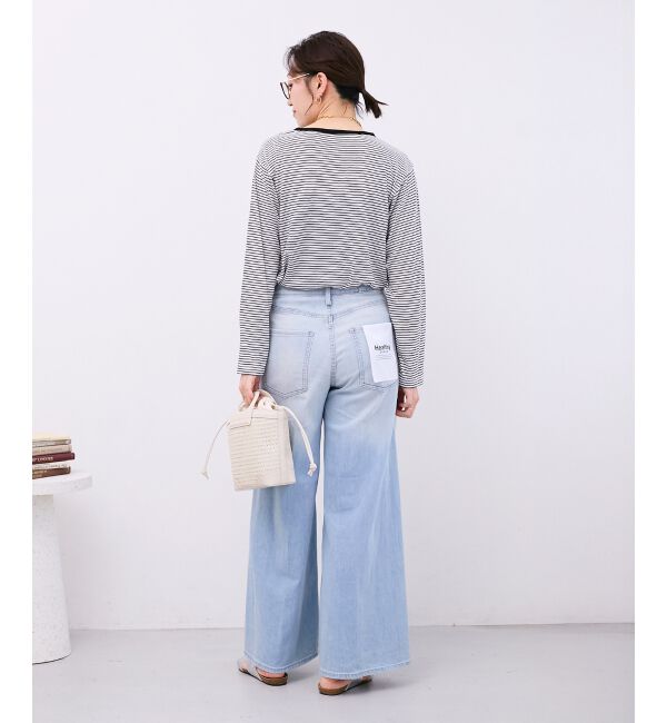  「シアーボーダーカットソー」|Tシャツ・カットソー|