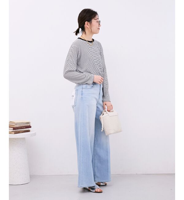  「シアーボーダーカットソー」|Tシャツ・カットソー|