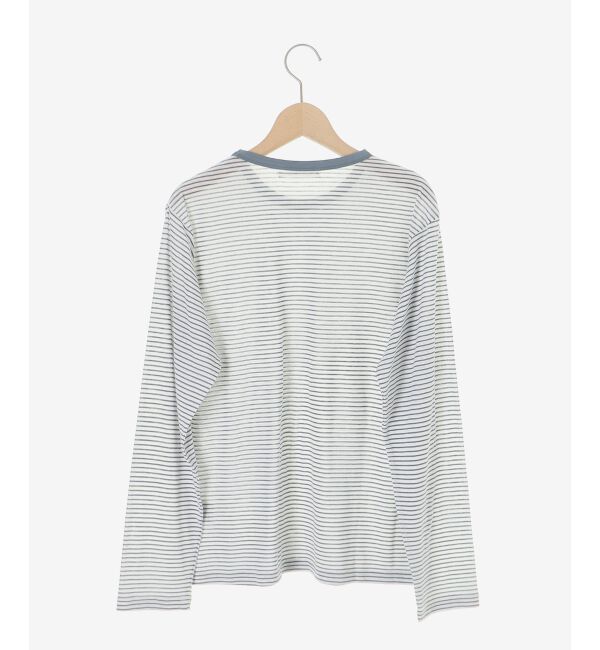  「シアーボーダーカットソー」|Tシャツ・カットソー|