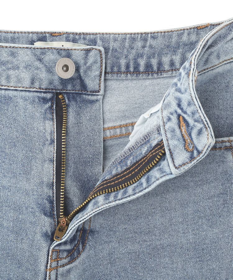 earth music&ecology「切り替えフレアデニムパンツ」|デニム|