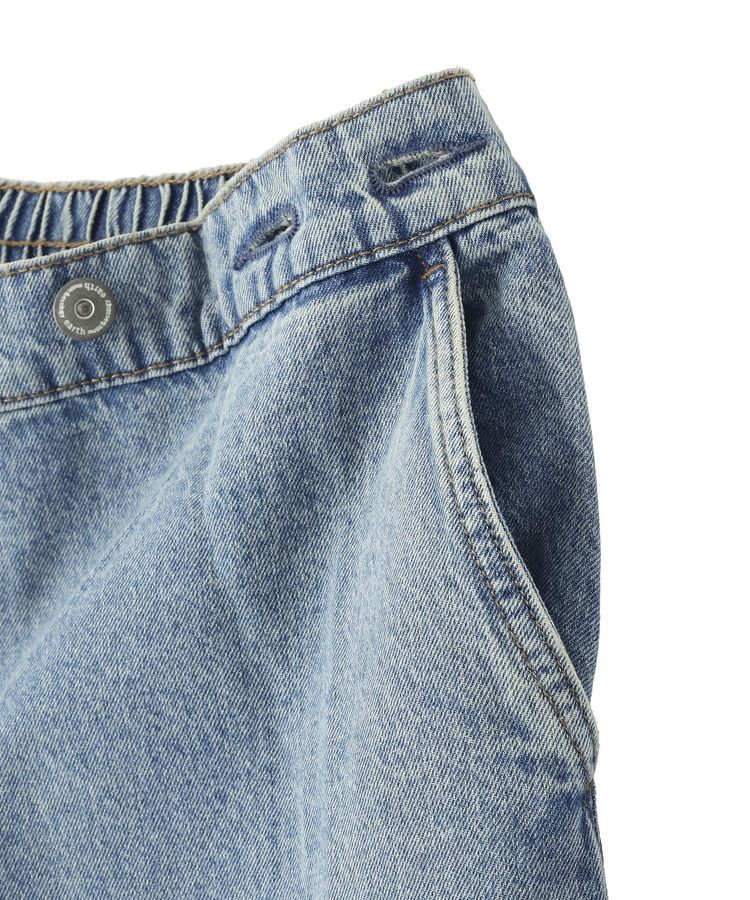 earth music&ecology「ポケットレースデニムパンツ」|デニム|