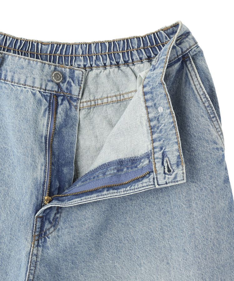 earth music&ecology「ポケットレースデニムパンツ」|デニム|
