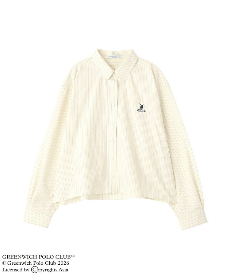 Green Parks「GREENWICH POLO CLUB(TM)クロップドシャツ」|シャツ・ブラウス|