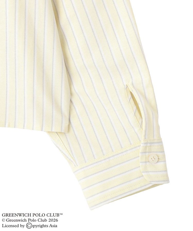 Green Parks「GREENWICH POLO CLUB(TM)クロップドシャツ」|シャツ・ブラウス|