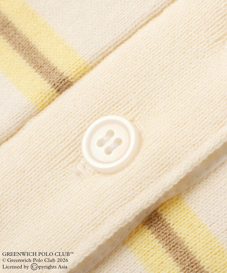 Green Parks「GREENWICH POLO CLUB(TM)布帛ドッキングポロニットプルオーバー」|Tシャツ・カットソー|