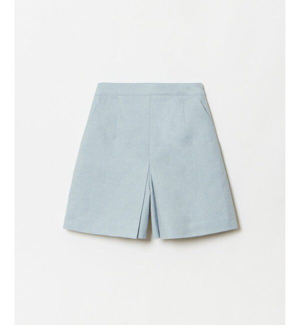 allureville「【セットアップ対応可能】リネンコンシャークスキンショートパンツ」|その他|