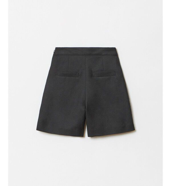 allureville「【セットアップ対応可能】リネンコンシャークスキンショートパンツ」|その他|