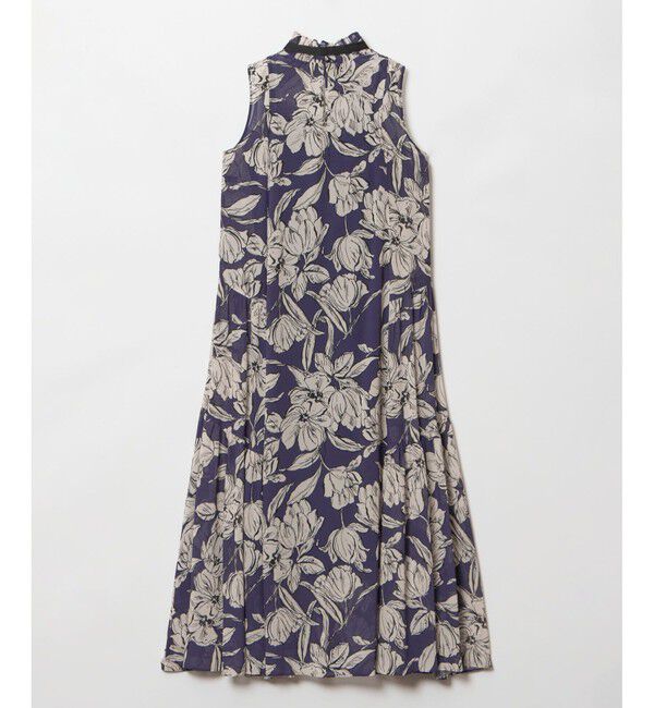 allureville「楊柳シアーフラワープリントワンピース」|ワンピース|