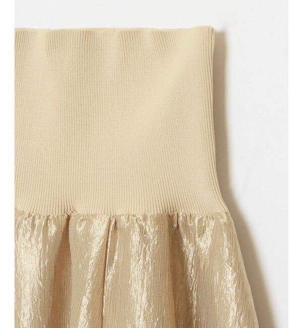 allureville「ブライトカールマイヤー2WAYスカート」|スカート|