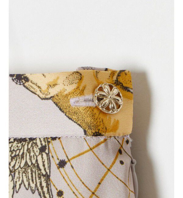 LOULOU WILLOUGHBY「【LOULOU WILLOUGHBY】ホロスコーププリントフレアスカート」|フレア|