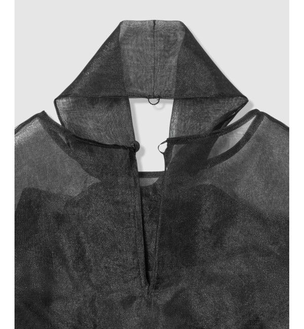 LOULOU WILLOUGHBY「【LOULOU WILLOUGHBY】オーガンリボンブラウス」|シャツ・ブラウス|