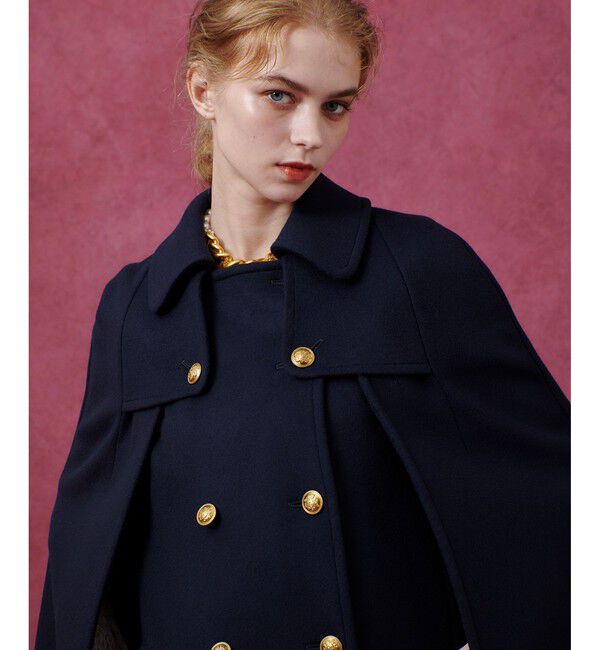 LOULOU WILLOUGHBY「【LOULOU WILLOUGHBY】シャルムビーバーケープコート」|その他|