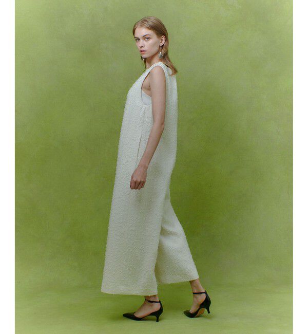 LOULOU WILLOUGHBY「【LOULOU WILLOUGHBY】ファンシーツイードオールインワン」|オールインワン|