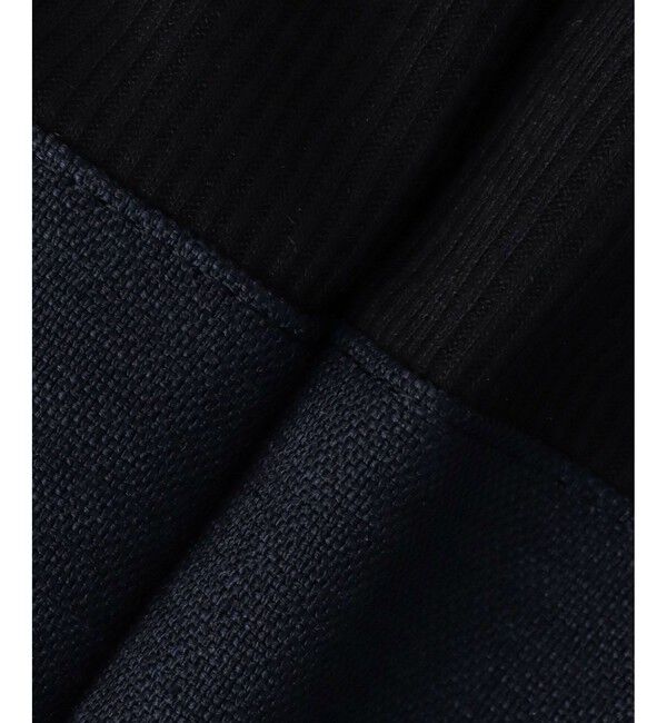 allureville「スラブオックステレココンビワンピース」|ワンピース|