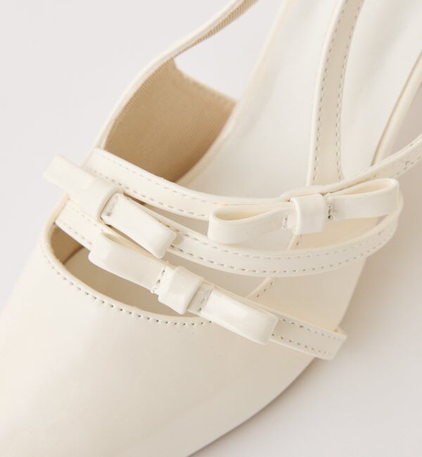  「リボンヒールミュール」|その他|