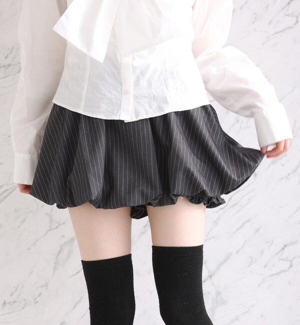  「【premiumorder】バルーンミニスカート／サイズ展開あり」|スカート|