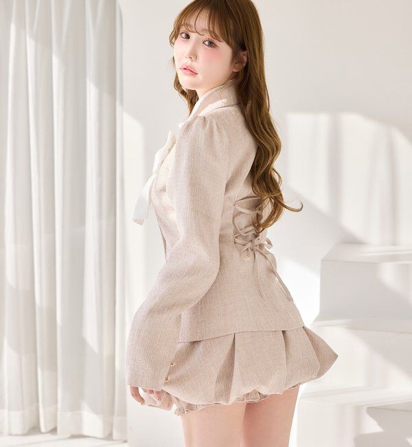  「【premiumorder】バルーンミニスカート／サイズ展開あり」|スカート|