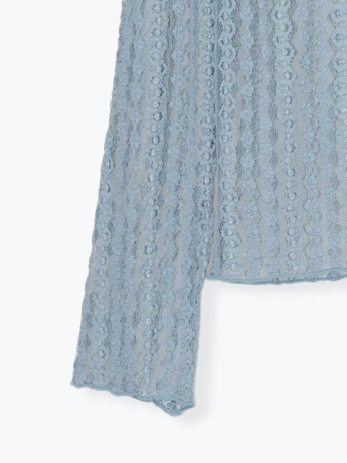 Te chichi「ストレッチレーストップス《2026 spring catalog item》」|Tシャツ・カットソー|