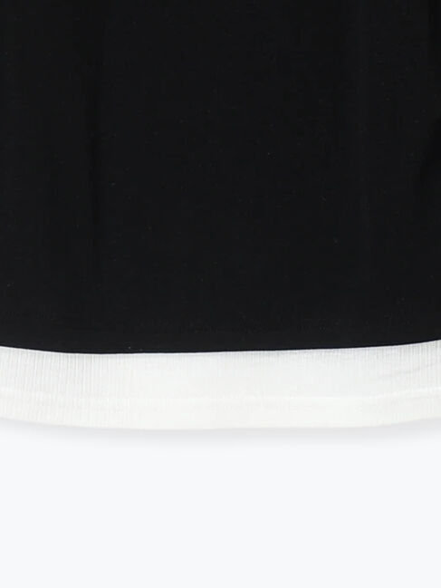 Te chichi「レイヤードテレコトップス」|Tシャツ・カットソー|