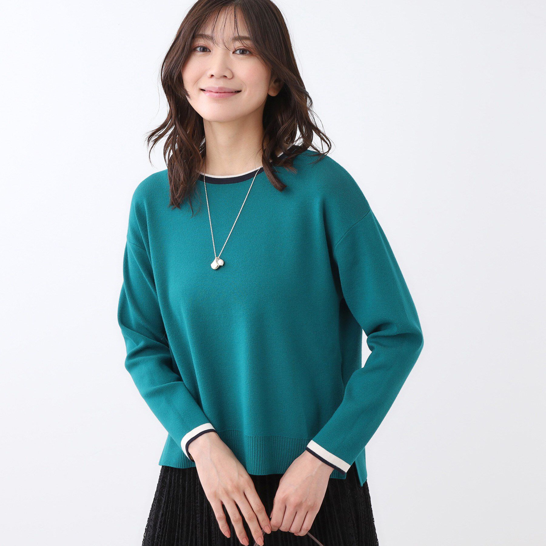 Reflect「【WEB先行カラーあり／セットアップ可】ゆったりフォルムニット」|ニット・セーター|