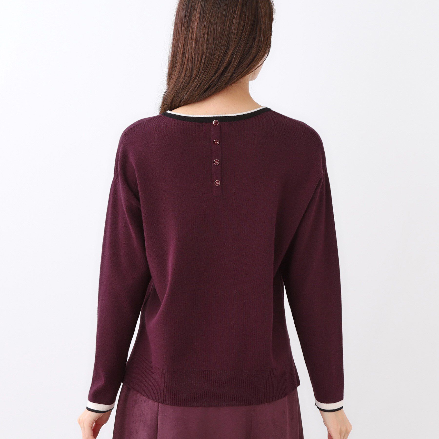 Reflect「【WEB先行カラーあり／セットアップ可】ゆったりフォルムニット」|ニット・セーター|