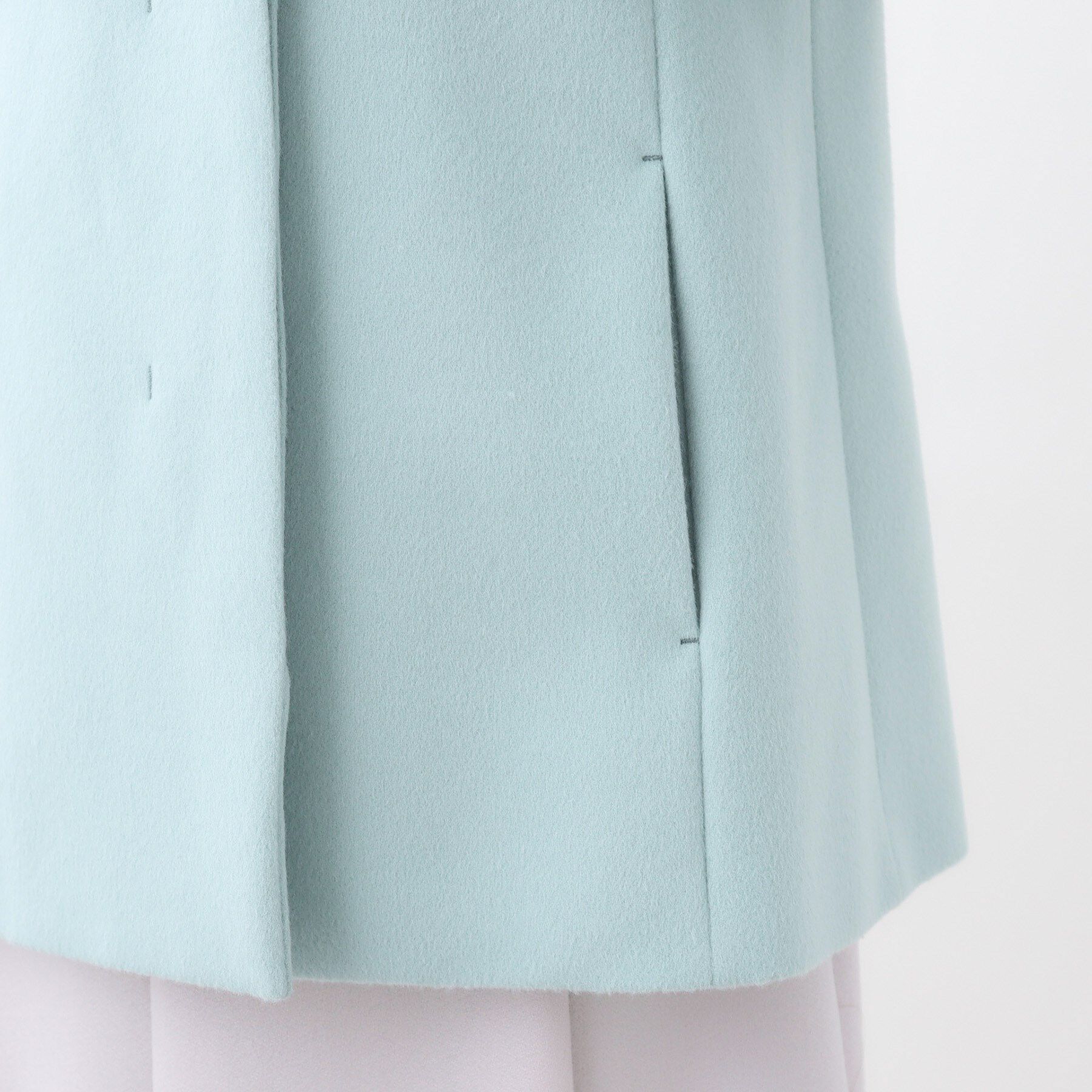 Reflect「【衿が顔に当たらない◎】スタンドネックミドルコート」|その他|