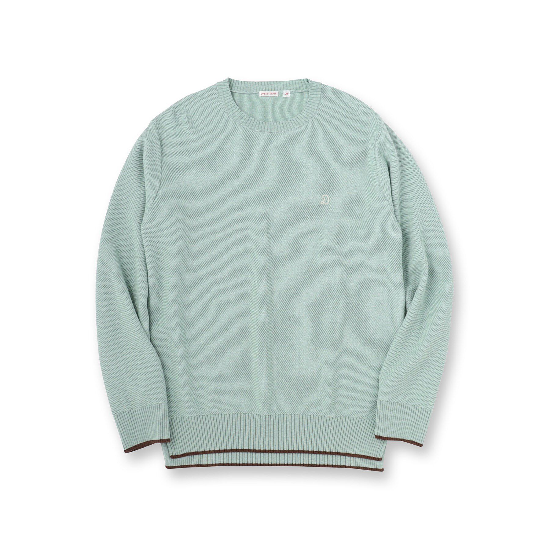 DRESSTERIOR「鹿の子クルーネックニット」|ニット・セーター|