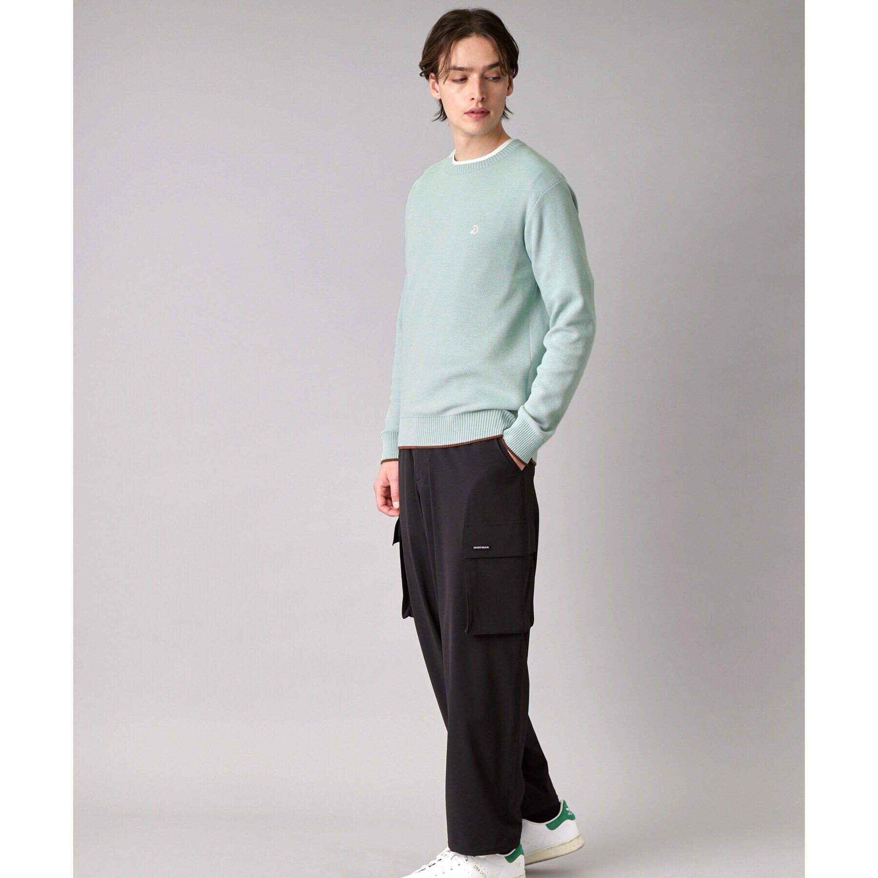 DRESSTERIOR「鹿の子クルーネックニット」|ニット・セーター|