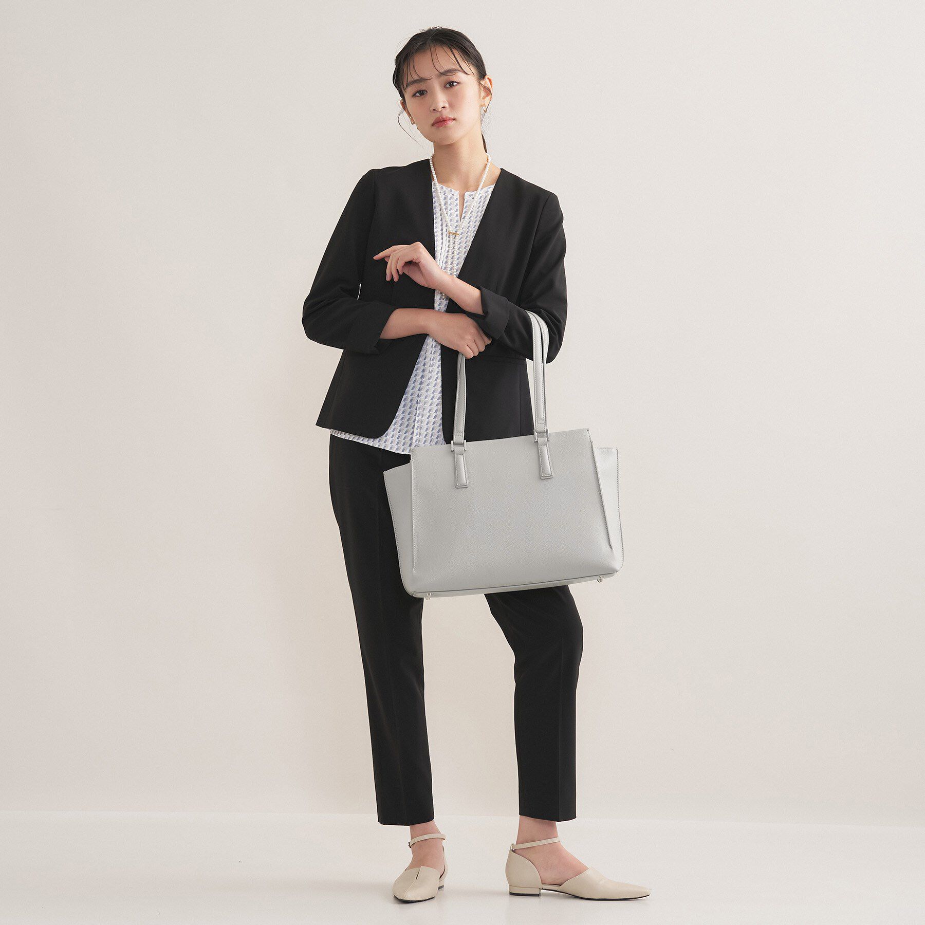 INDIVI「【収納力◎／A4サイズ対応】シゴデキバッグ」|トートバッグ|