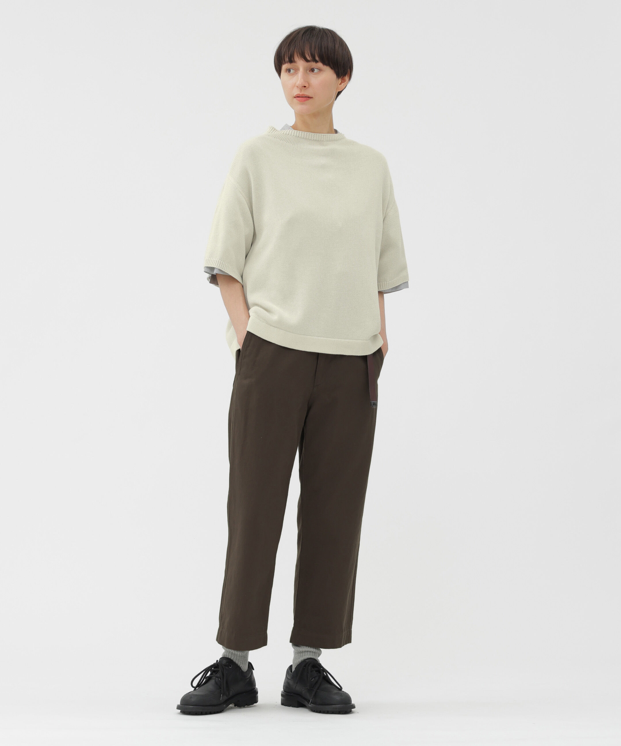 MHL.「COATED COTTON KNITWEAR」|ニット・セーター|