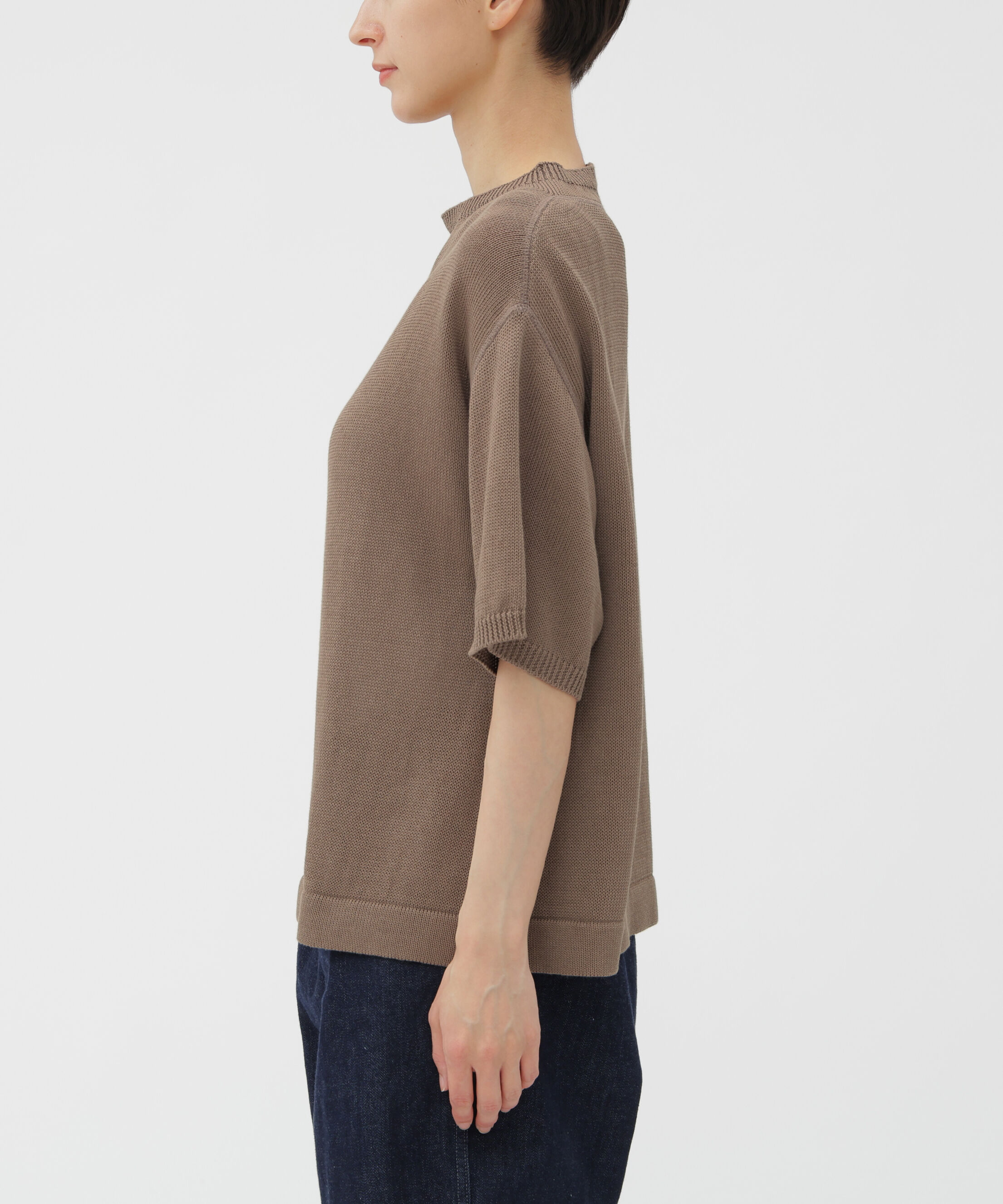 MHL.「COATED COTTON KNITWEAR」|ニット・セーター|