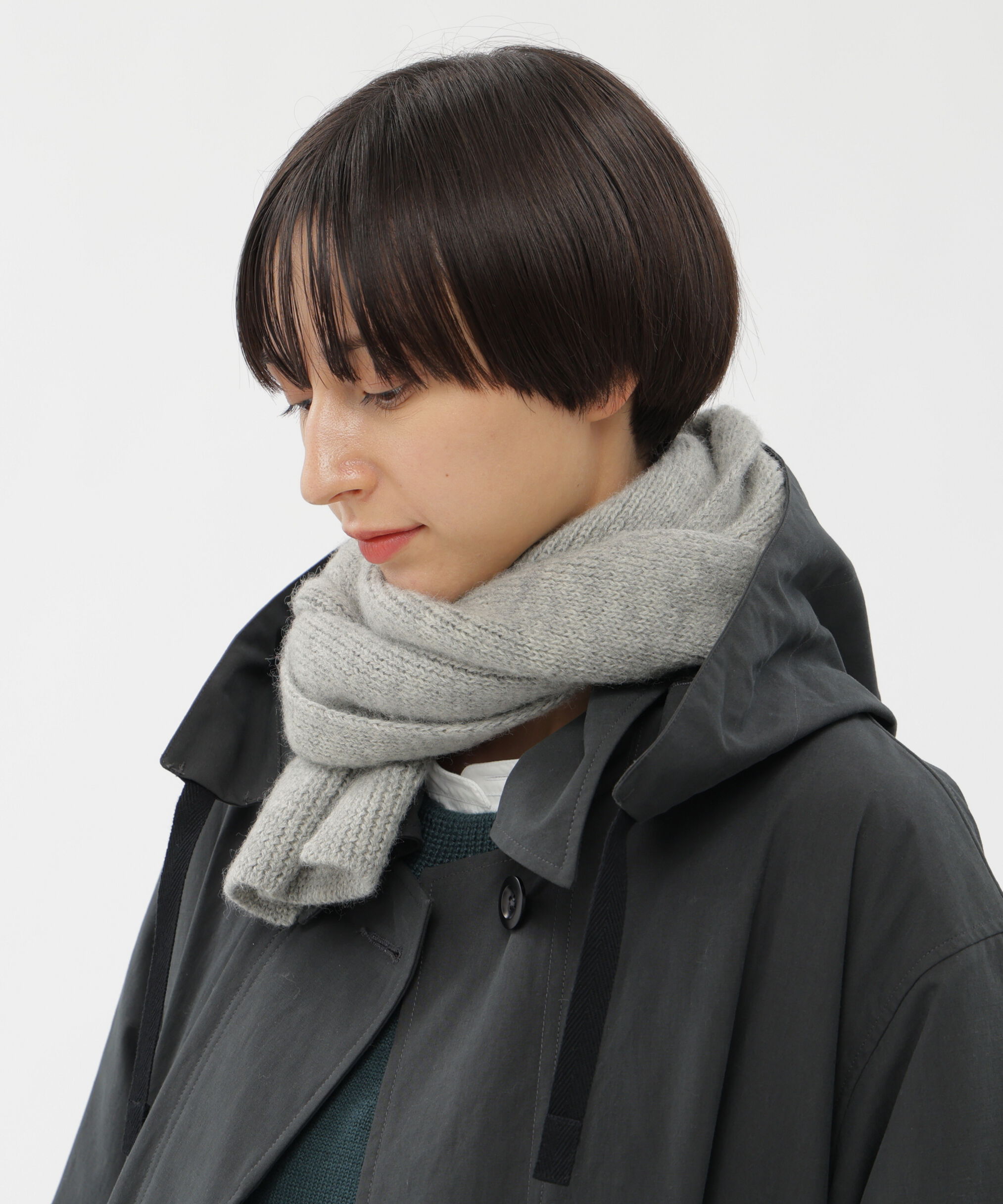 MHL.「MHL BRUSHED SCARF」|バンダナ・スカーフ|