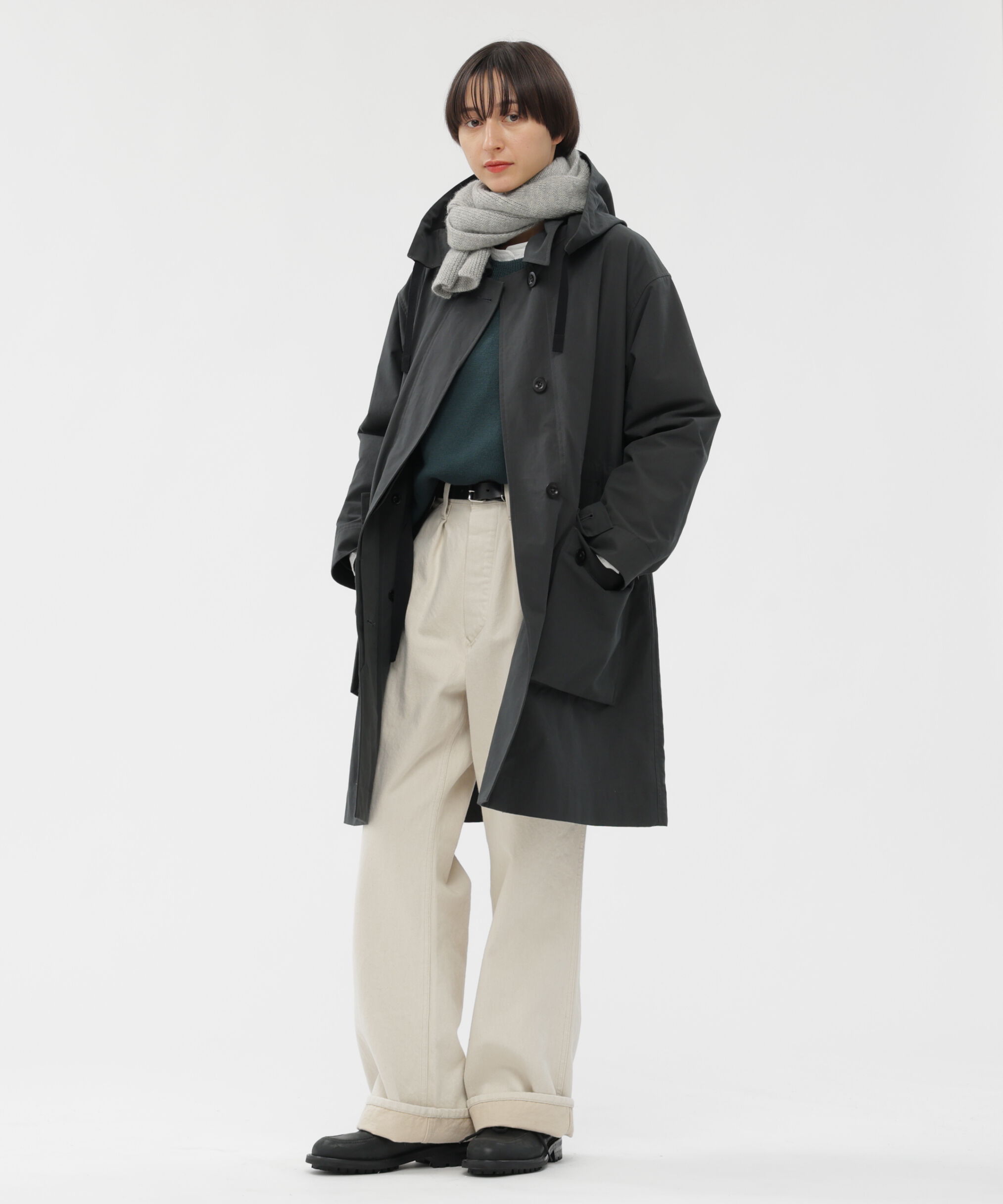 MHL.「MHL BRUSHED SCARF」|バンダナ・スカーフ|