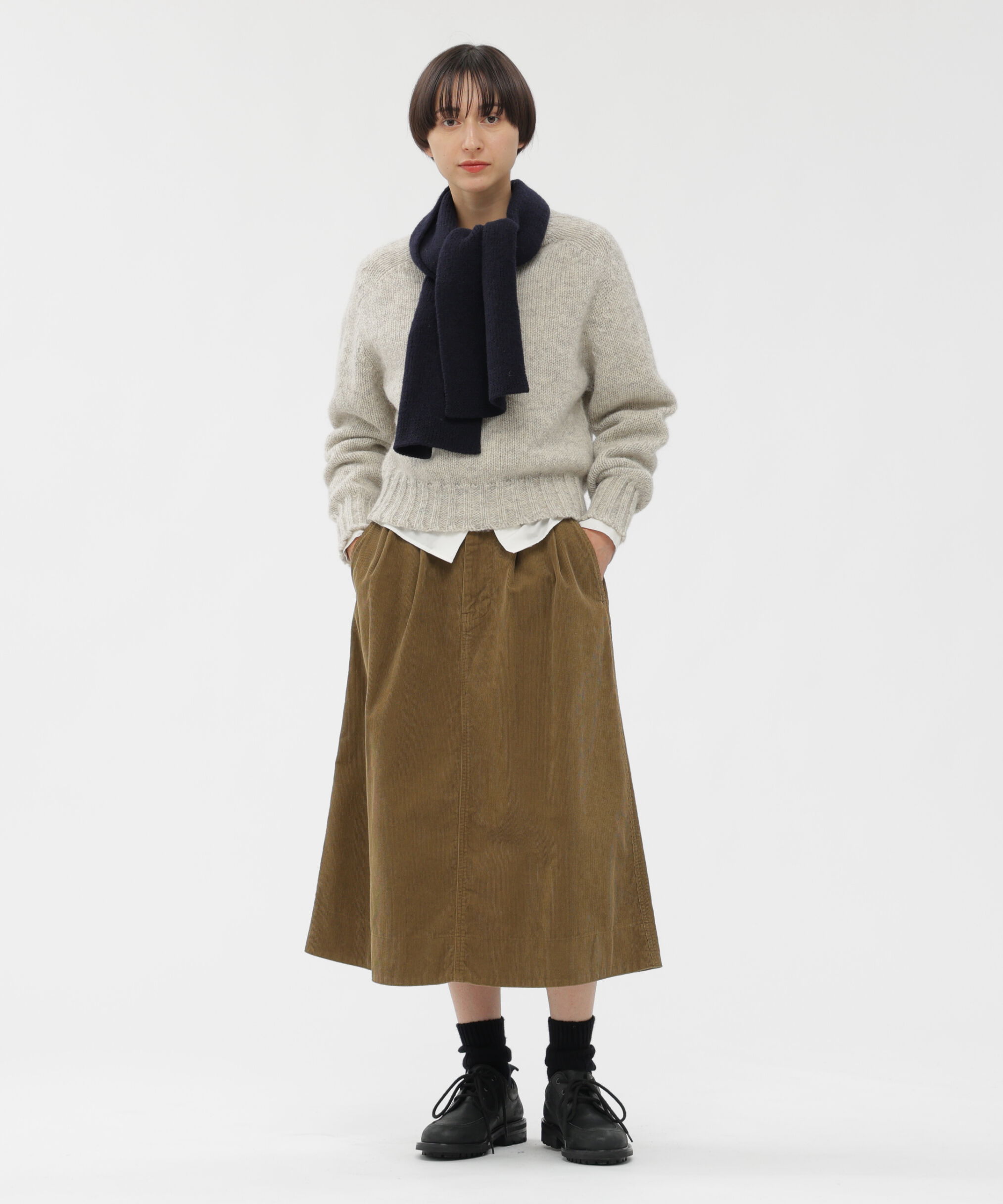 MHL.「MHL BRUSHED SCARF」|バンダナ・スカーフ|