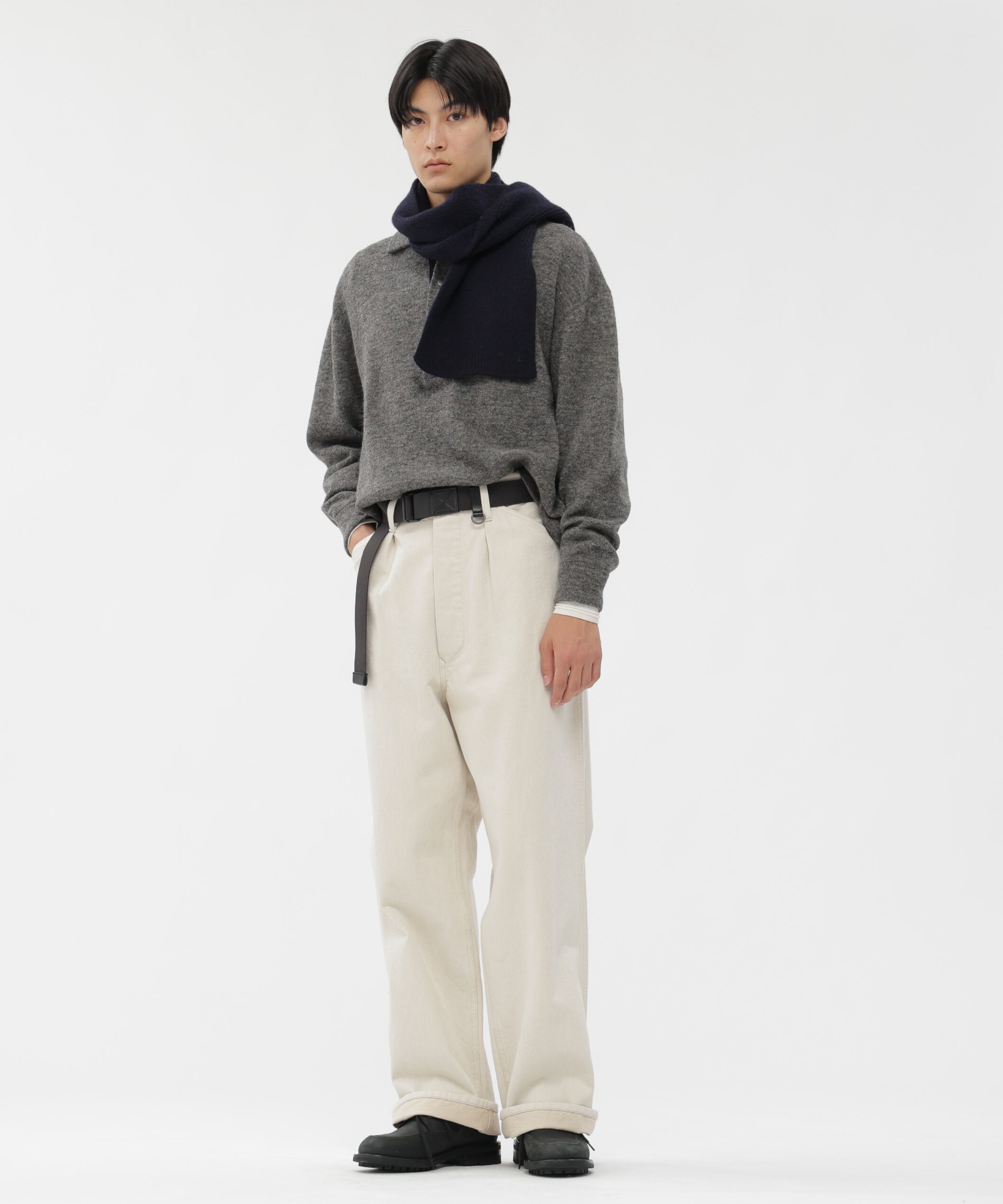 MHL.「MHL BRUSHED SCARF」|バンダナ・スカーフ|